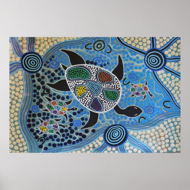 Turtle Madre Poster (Frente)