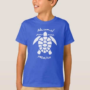 Turtle Merging Akumal, México T-Shirt