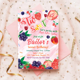 Tutti Frutti | Convite de Aniversário de Fruta