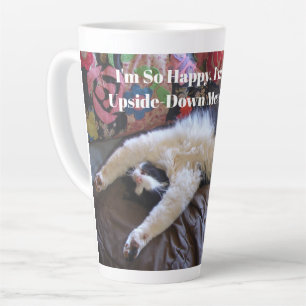 Tuxedo Cat Cute fazendo uma caneca engraçada mexic