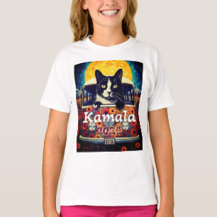 Tuxedo Cat Para Camala T-Shirt