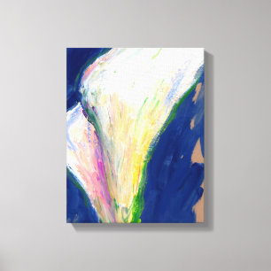 Tuxedo Cuff White Calla Lírios Canvas