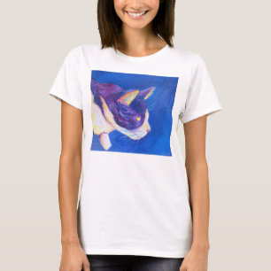 Tuxedo Sunset Cat Legal Art Personalizado Camisa D