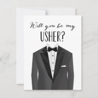 Tuxedo Usher | Convite ao Padrinho de casamento