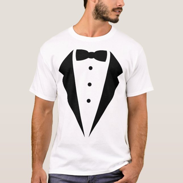 Tuxido T-shirt (Frente)