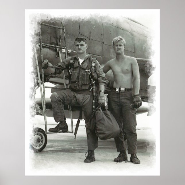 Tuy Hoa AFB Vietnam 69' Impressão (Frente)