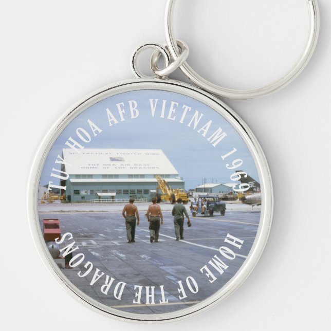 Tuy Hoa AFB Vietnam Chaveiro (Frente)