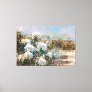 *~* TV2 Art Beach Hydrangea Canvas Print