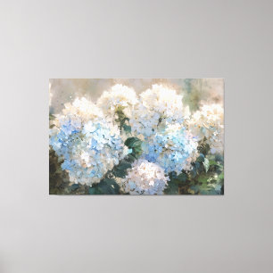 *~* TV2 Pink Blue Hydrangea Canvas