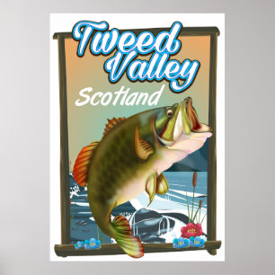Tweed Valley Scotland poster