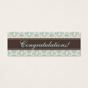 Tweet Boy Skinny Gift Tag 3