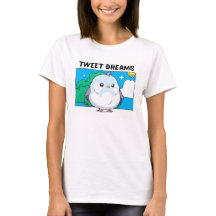 Tweet Dreams t-shirt de aves