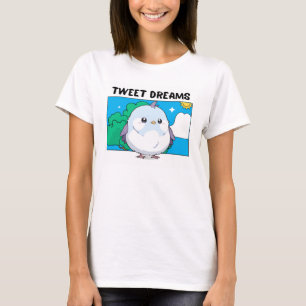Tweet Dreams t-shirt de aves