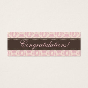 Tweet Girl Skinny Gift Tag 3