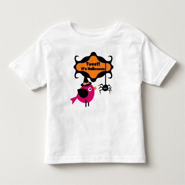Tweet Halloween T-shirts e presentes (Frente)