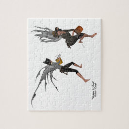 Twin Boy Rain Faeries Quebra-cabeça