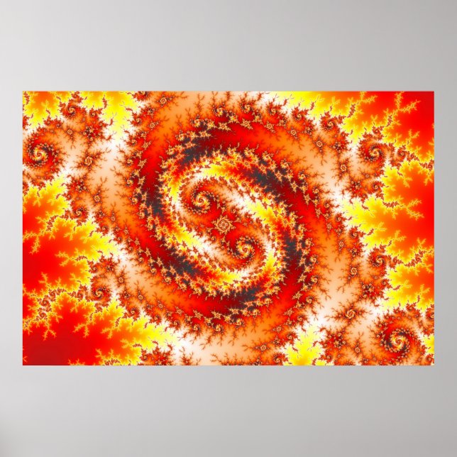 Twinblazer - Fractal Poster (Frente)