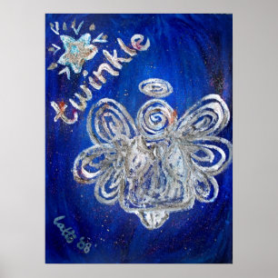 Twinkle Angel Art Impressão