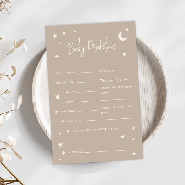 Twinkle Twinkle Little Star Baby Predictions Game (Criador carregado)