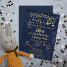 Twinkle Twinkle Little Star Menino Festa de 2 Anos