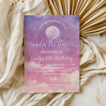 Twinkle Twinkle Pequenas Estrelas Convite de Anive