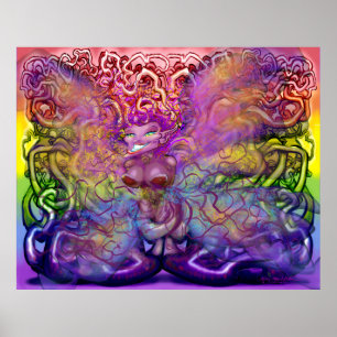 Twisted Pixie Rainbow Magic Poster