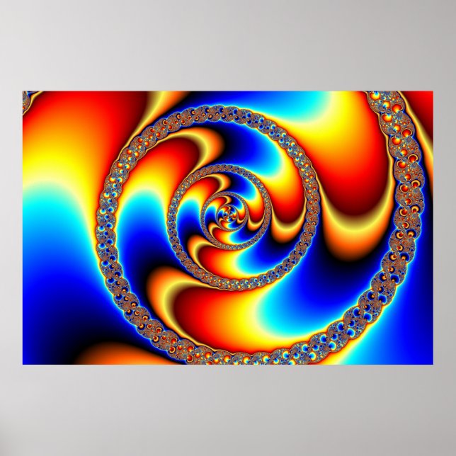 Twisted - Poster Fractal (Frente)