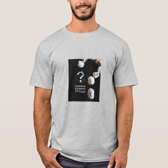 typografia_3_now ou nunca t-shirt (Frente)