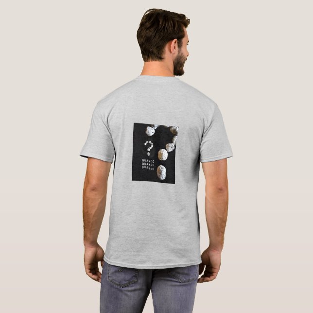 typografia_3_now ou nunca t-shirt (Parte Traseira Completa)