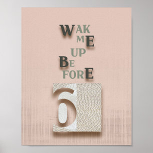 typografia_5_acordar-me antes de 6 mats poster