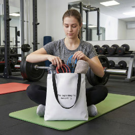 Typography funny  humor cute  fun  quote tote bag