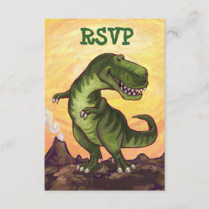 Tyrannosaurus Rex Party Center RSVP
