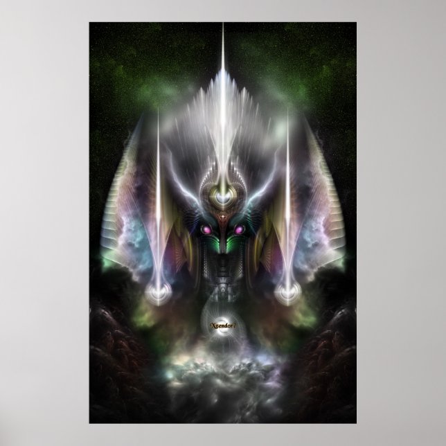 Tyrinan O Horikin God Of War Wall Poster (Frente)