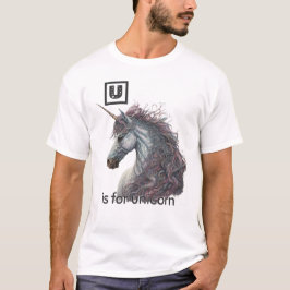 U é para Unicorn T-Shirt