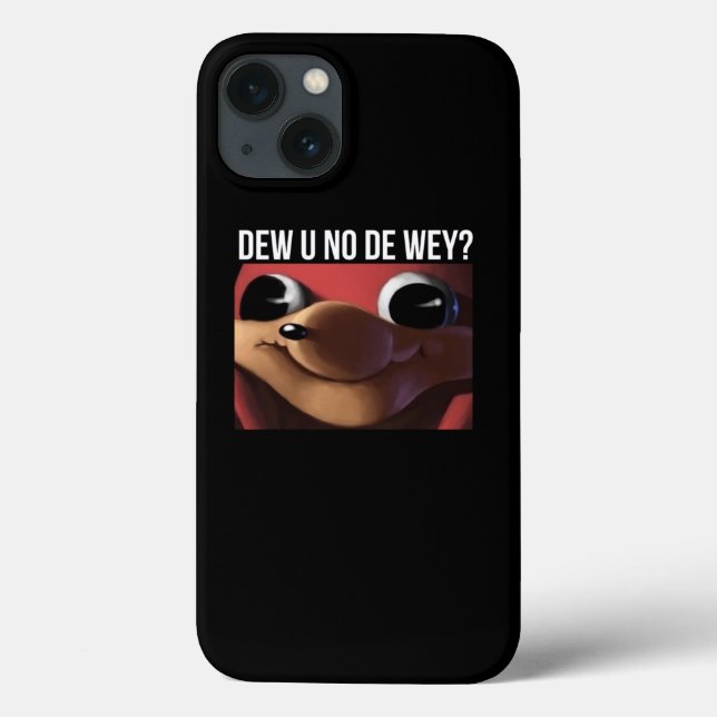U No De Wey Uganda Knuckles Spicy Funny Meme  (Verso)