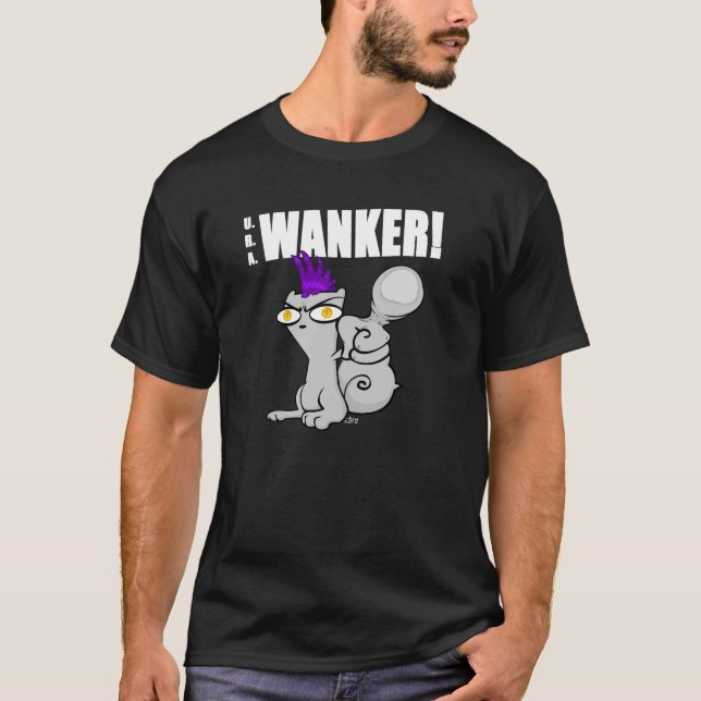 U.R.A. Wanker! Camisa de Begley (Frente)
