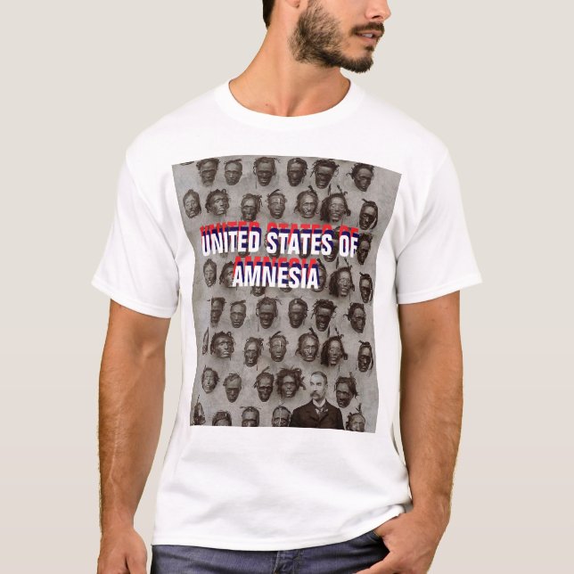 U S AMNESIA W COLLECTION Camiseta básica de homem (Frente)