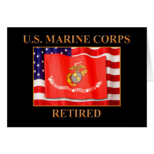 U.S. Cartão de nota do Corpo do Marines