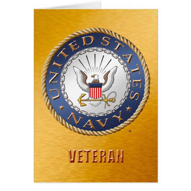 U.S. Cartão do veterano do marinho (Frente)