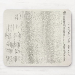 U.S. Declaração de independência Mousepad