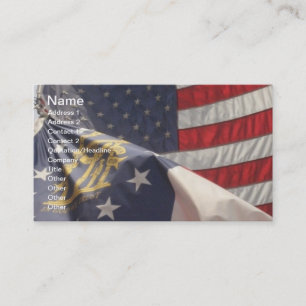 U.S. e Geórgia embandeira o cartão de visita