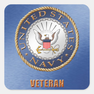 U.S. Etiqueta do veterano do marinho