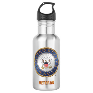 U.S. Garrafa de água do veterano do marinho