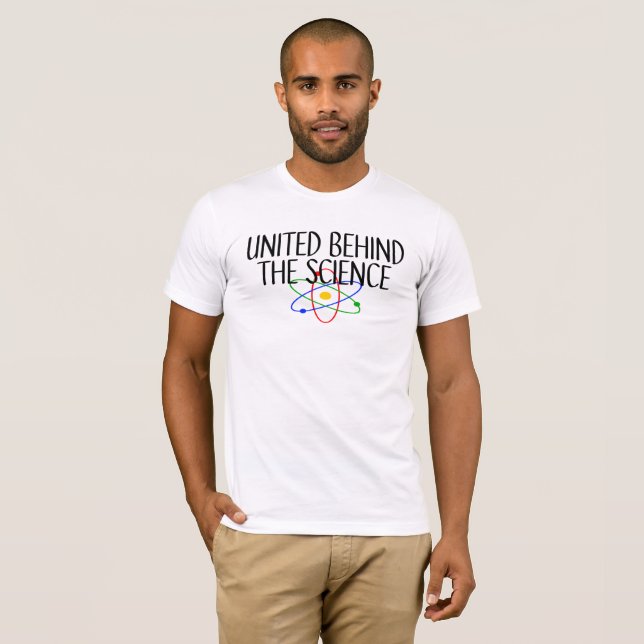U.S. por trás da Science T-Shirt (Frente Completa)