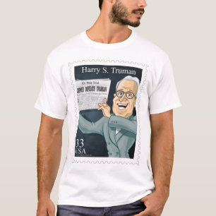U.S. Presidentes Carimbo Camisa #33 Truman