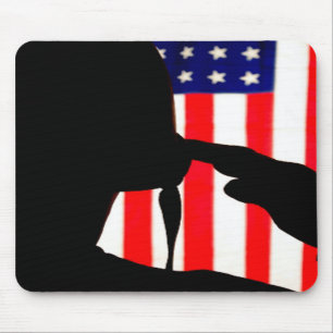 U.S. Silhueta Mousepad do soldado