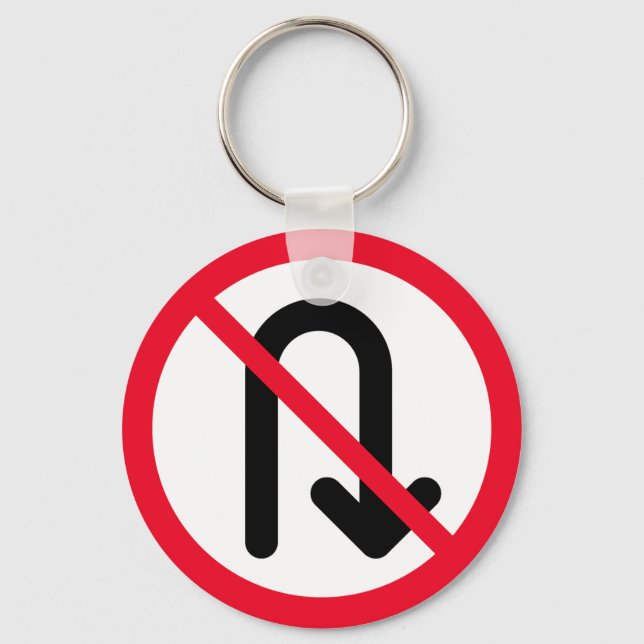 U Transformar Proibido | Chaveiro de círculo metál (Frente)