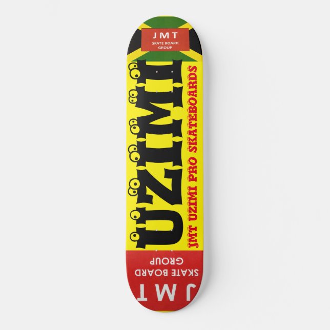 U ZI MI JMT 8 1/4 pol skateboard Deck (Frente)