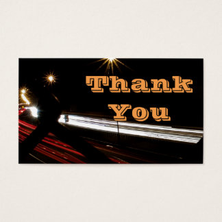 Uber Eats Order Obrigado Cartão de visita