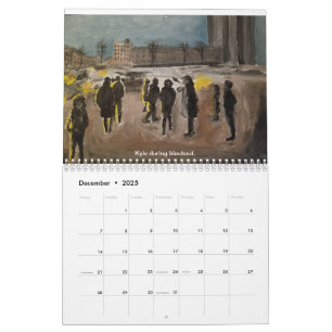 Ucrânia Calendário 2025